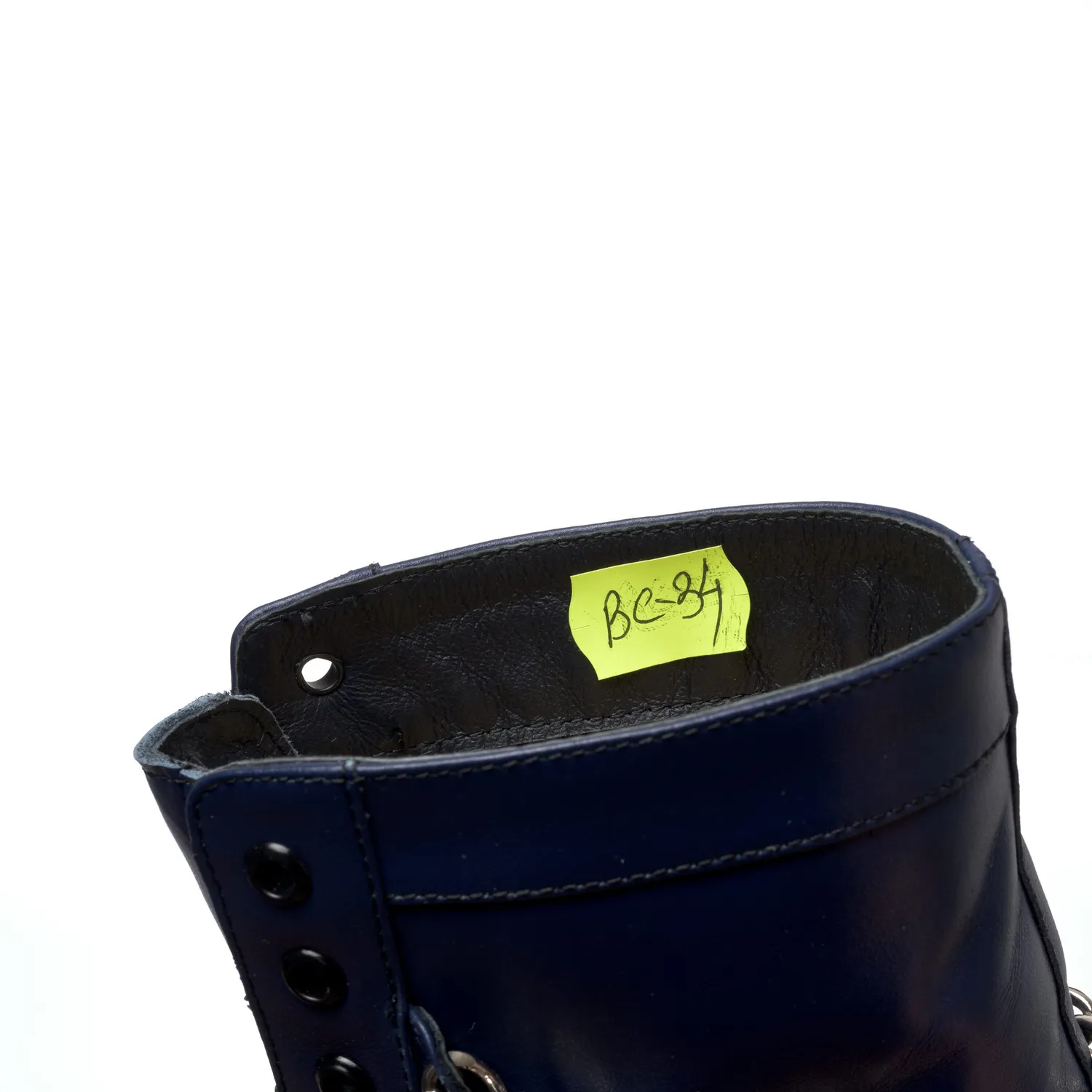 Catinca Shoes Blue Box BC34 BB bocanci dama piele albastri