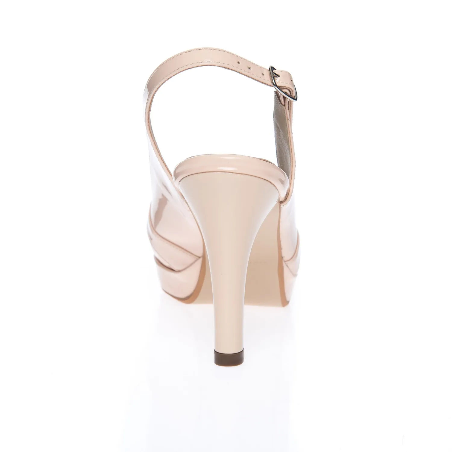 Catinca Shoes 025 LN sandale damă piele lac nude