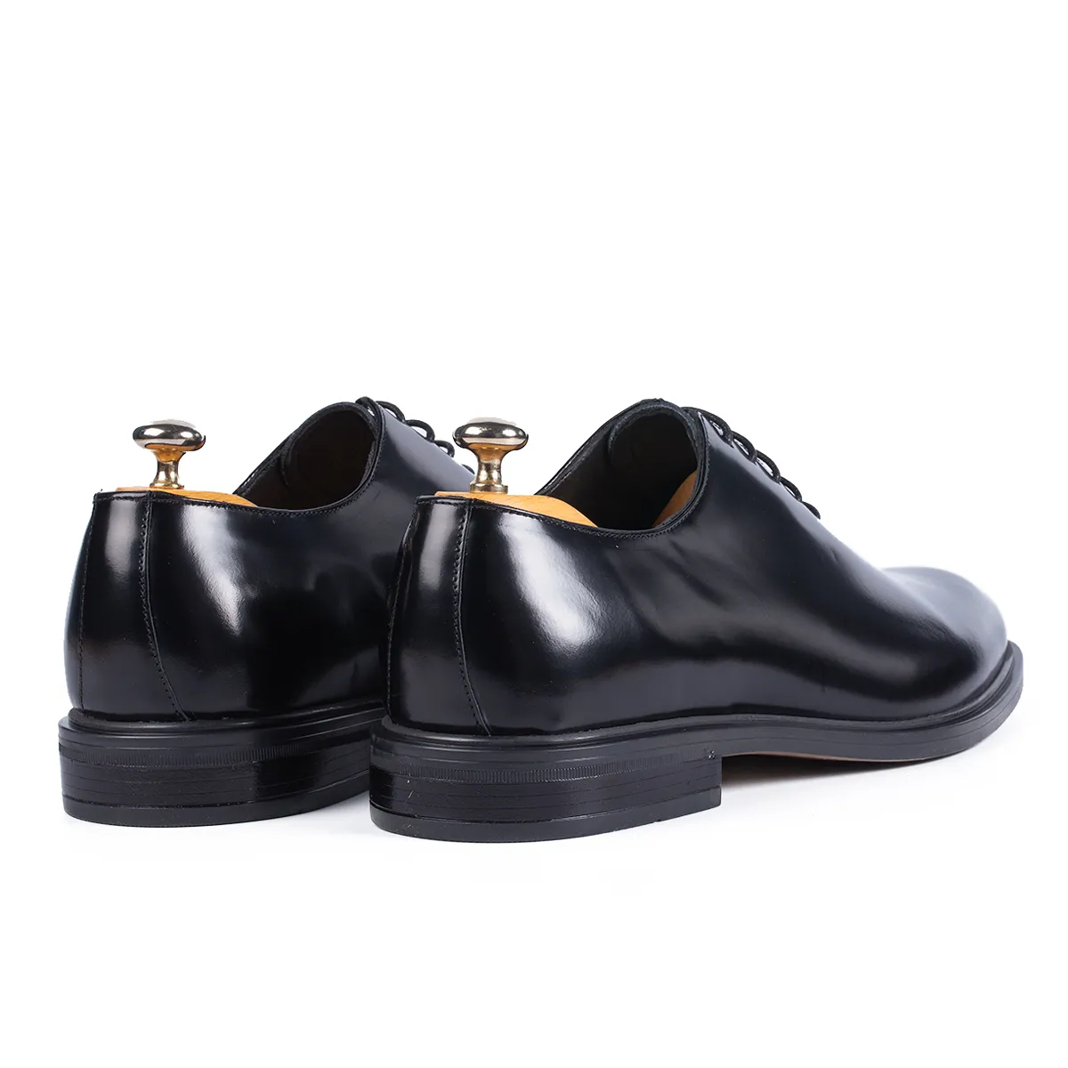Lucas Shoes Elegant 900 pantofi barbati negru lac mat piele