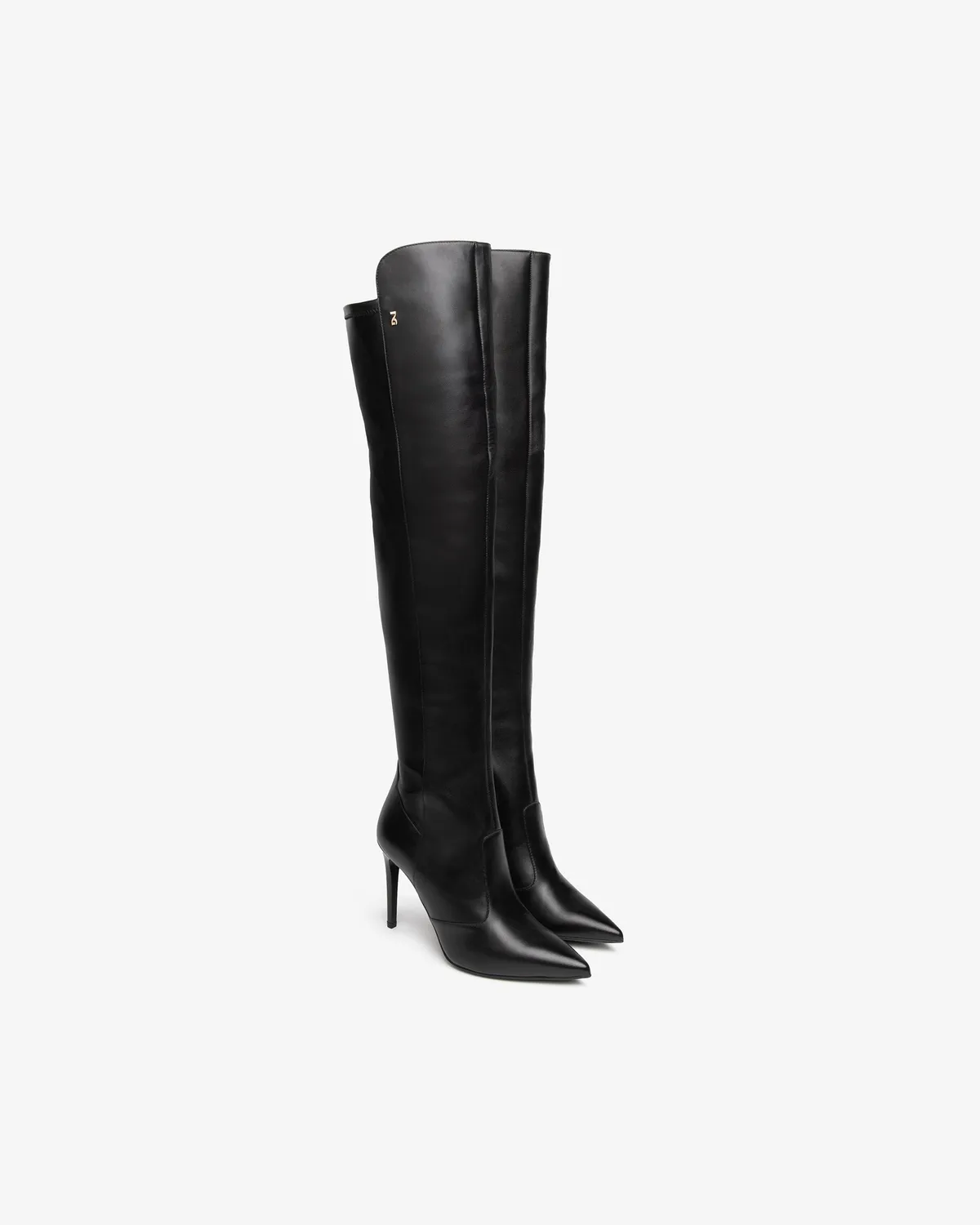 NeroGiardini Cizme Dama Piele Toc Stiletto 95 mm