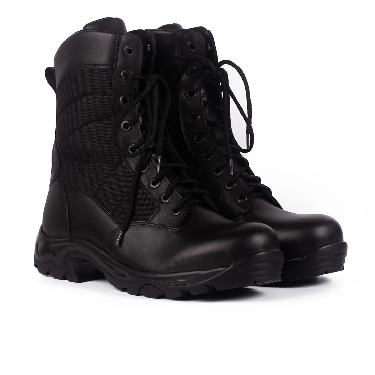 Lucas Shoes 374 bocanci barbati negri piele naturala