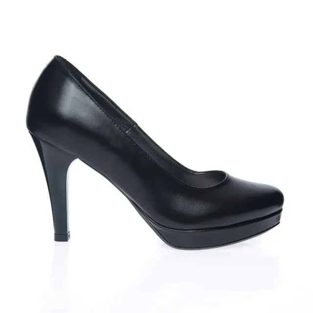 Catinca Shoes R3 N pantofi dama piele neagra box