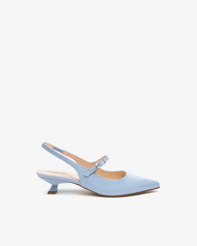 NeroGiardini slingback piele lacuita dama vara