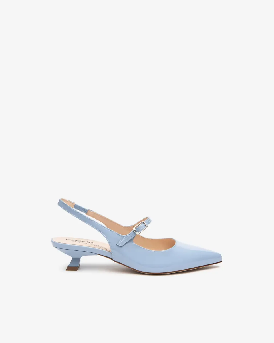 NeroGiardini slingback piele lacuita dama vara