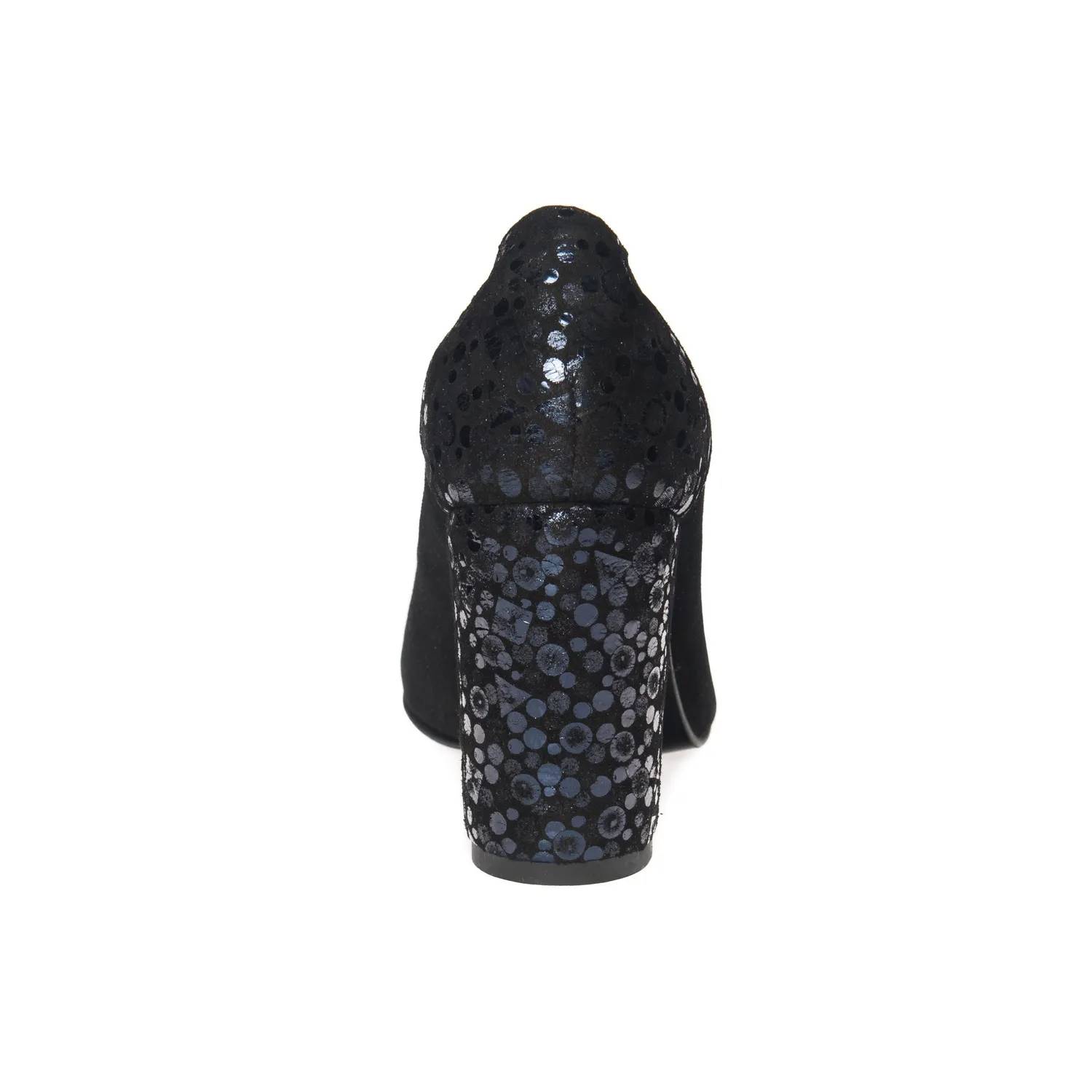 Catinca Shoes 112 NAI pantofi dama piele negru imprimeu