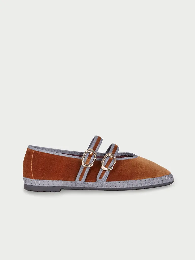 Flagelus Claire Cinnamon pantofi damă maro scorțișoară