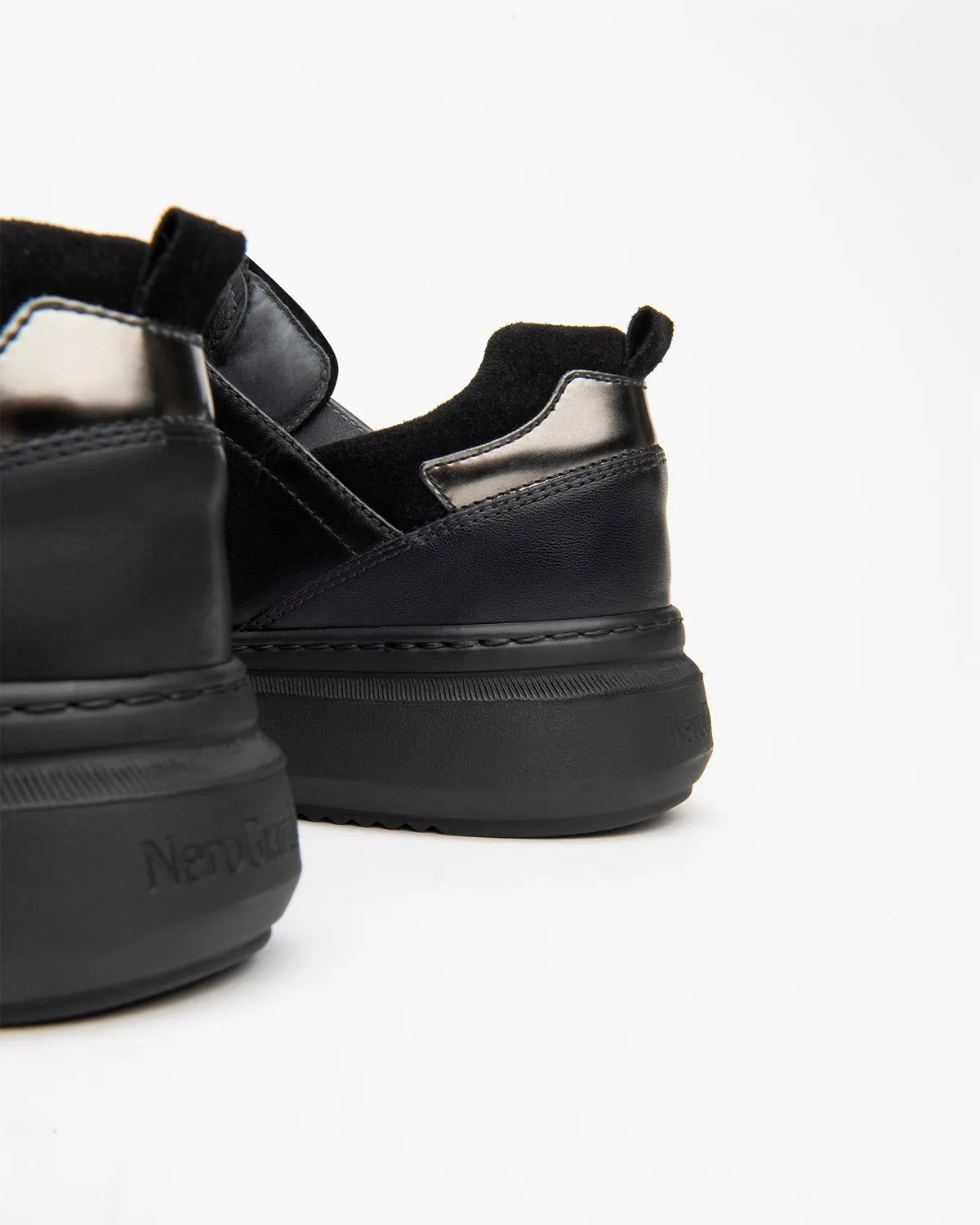 NeroGiardini sneakers piele dama platforma animal print