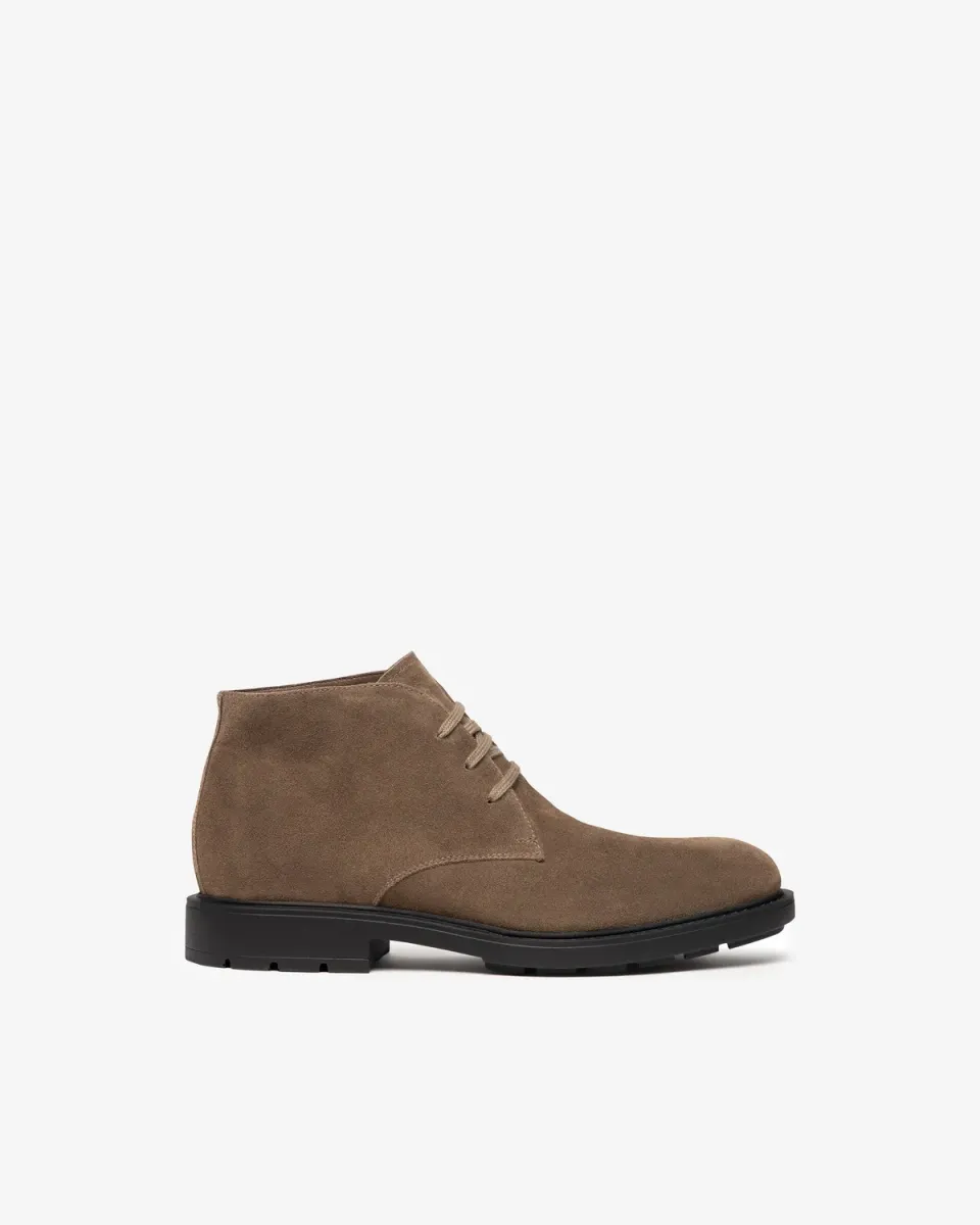 NeroGiardini desert boots barbati piele intoarsa