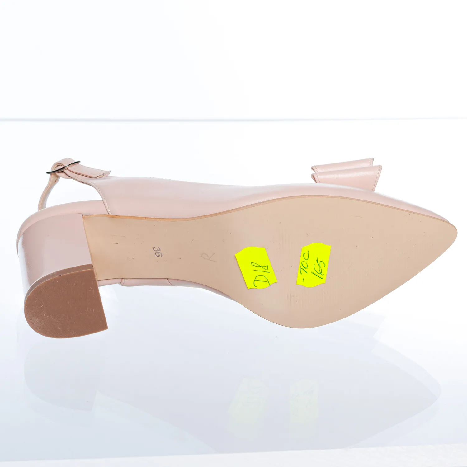 Catinca Shoes D18 NU sandale dama piele nude box