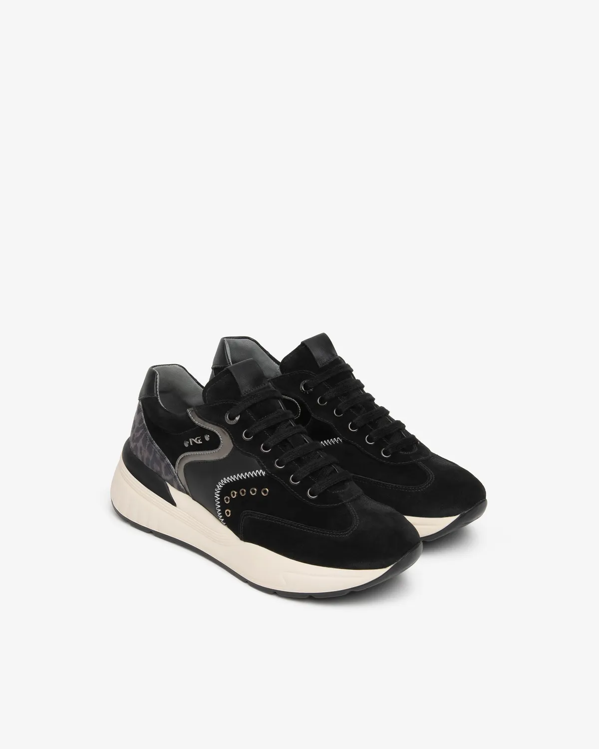 NeroGiardini sneakers damă piele platformă 6 cm 35-41