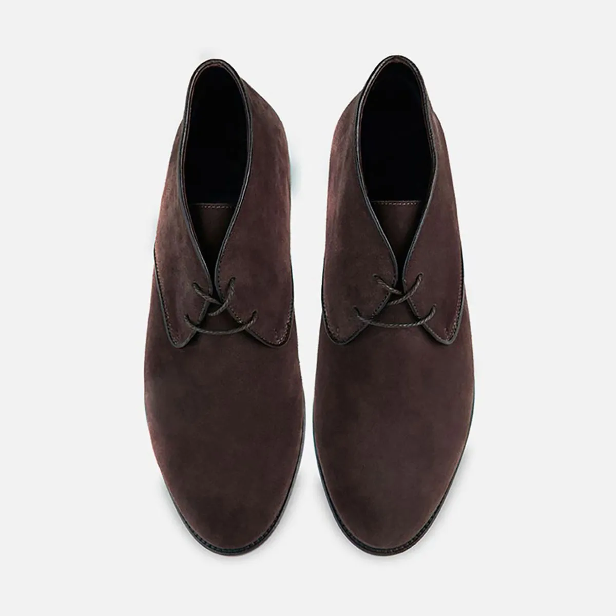 Cecilia Bringheli Vento Dark Brown ghete chukka