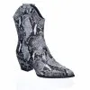 Catinca Shoes Ciocate SA ciocate piele sarpe alb
