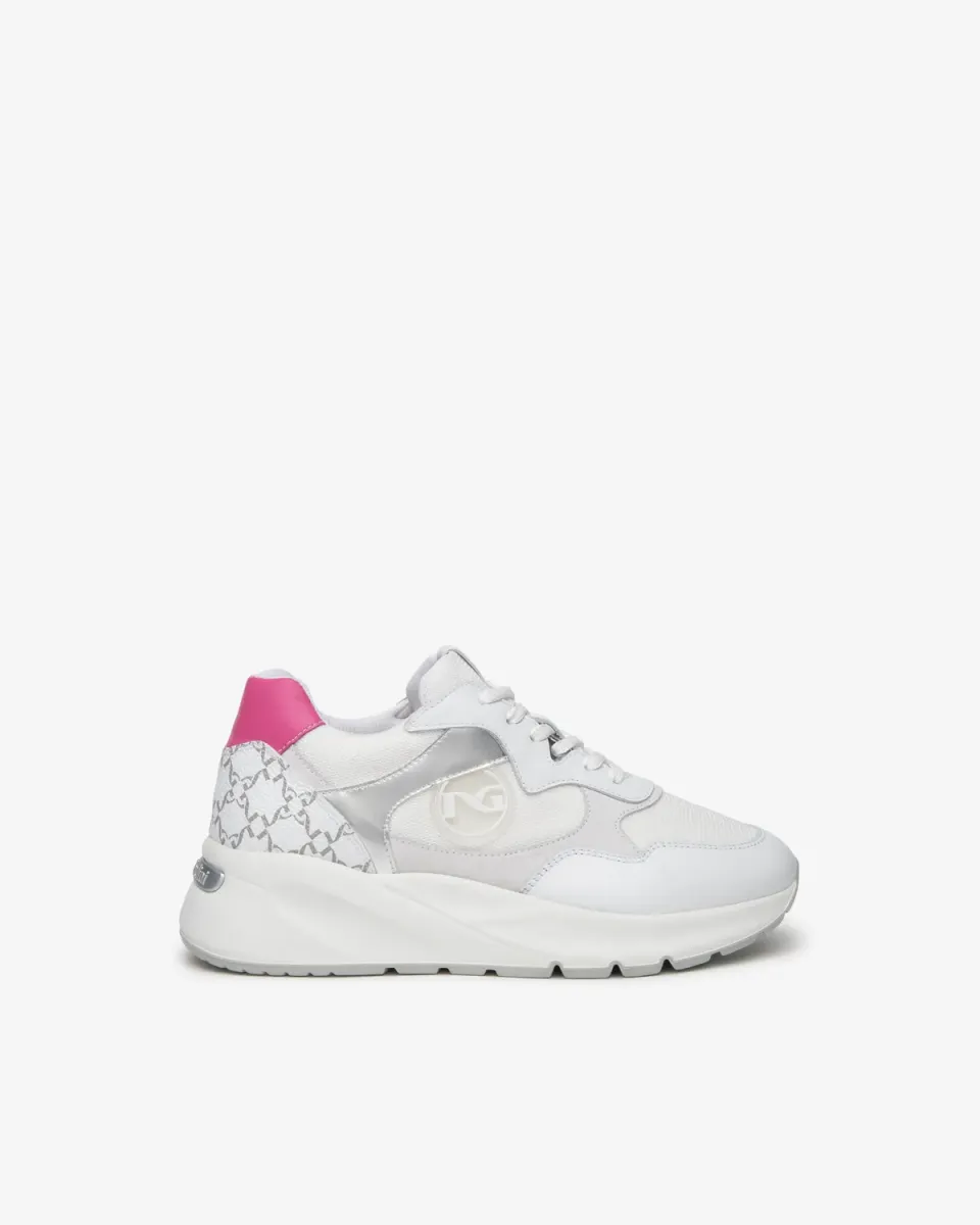 NeroGiardini Sneakers Dama Piele Intoarsa si Panza