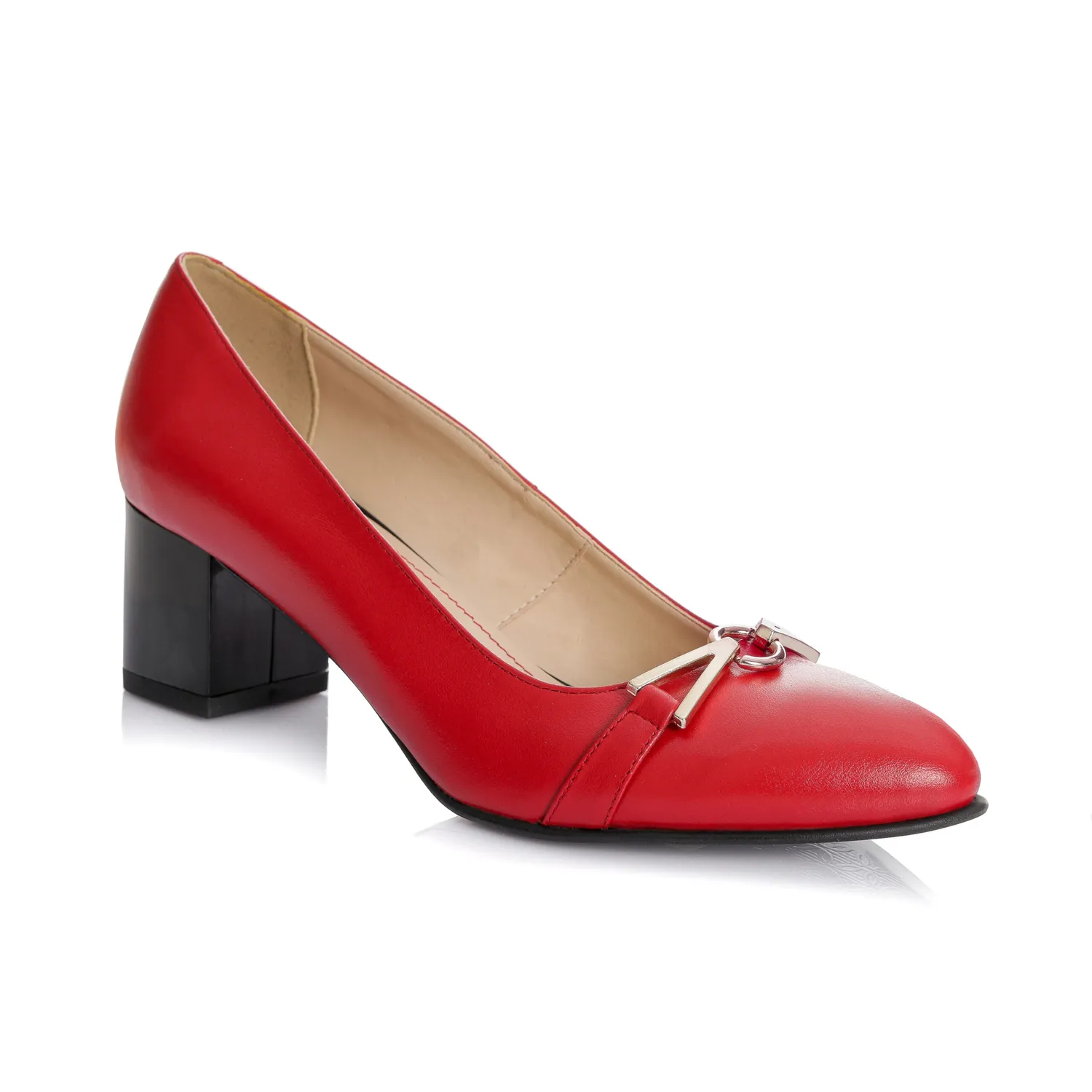 Catinca Shoes A44 RB pantofi dama rosu box