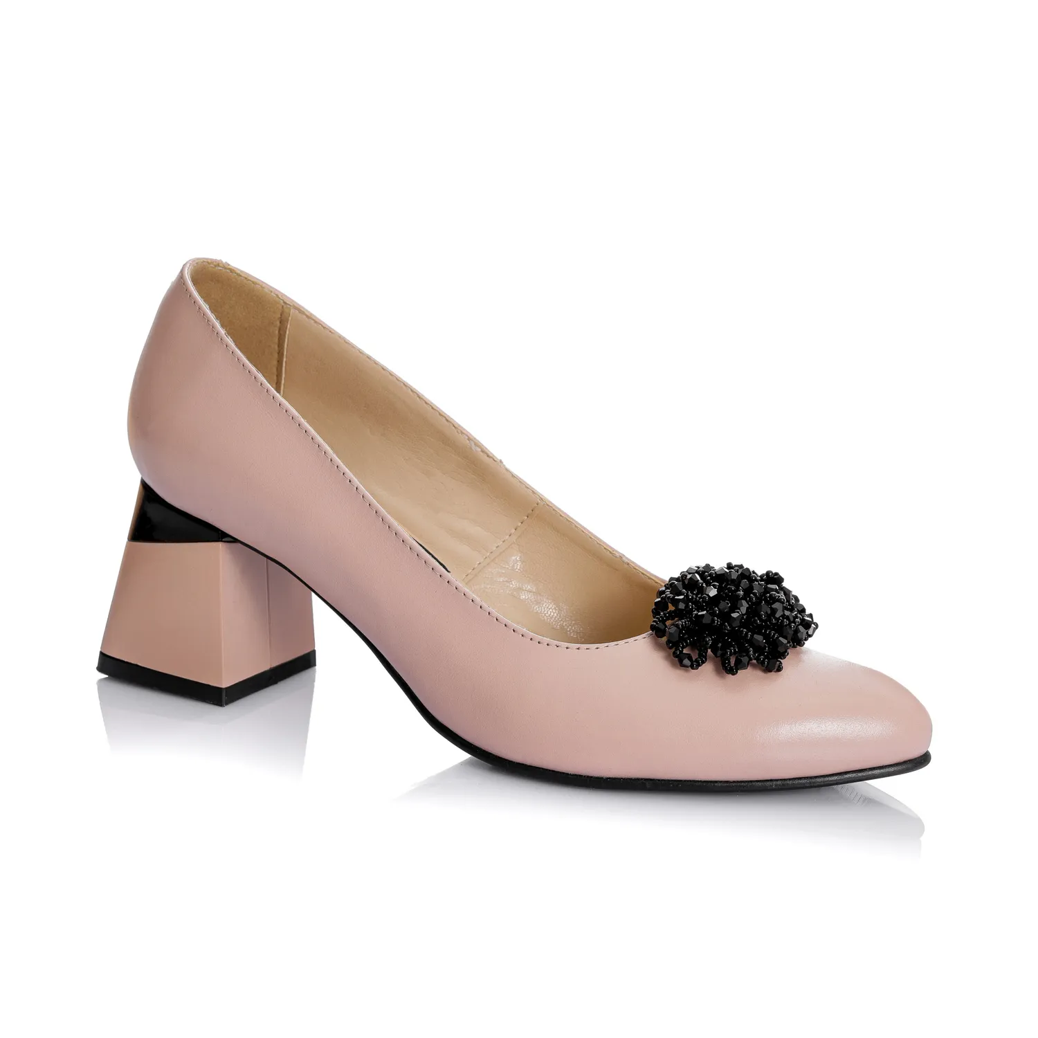 Catinca Shoes Nude Box A61 NB pantofi dama piele nude