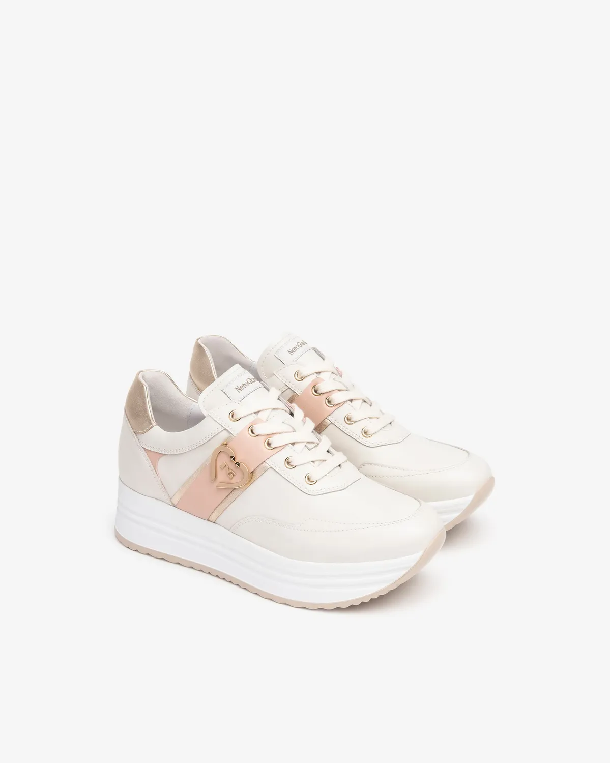 NeroGiardini sneakers dama din piele talpa confort