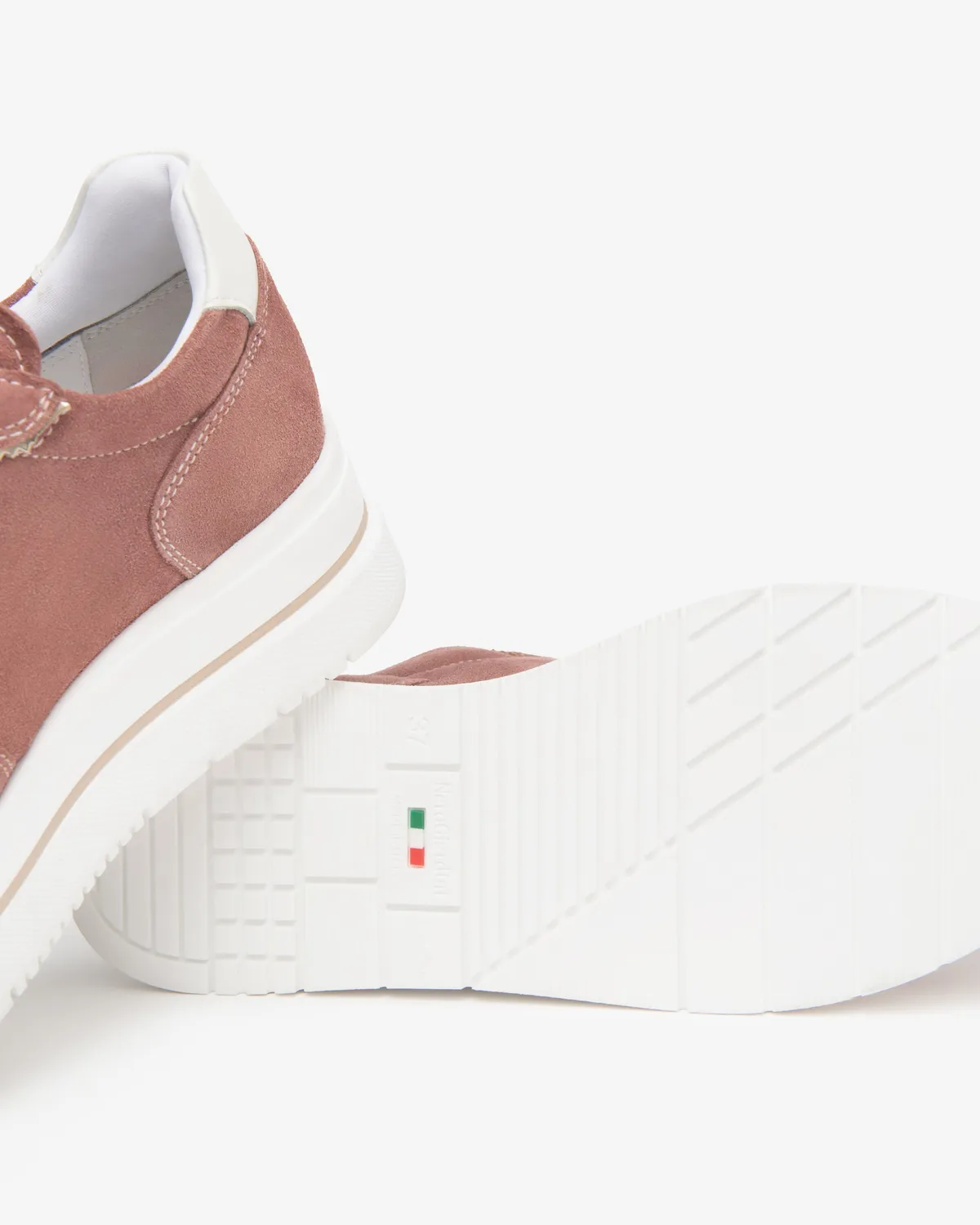 NeroGiardini sneakers dama piele intoarsa textil Dry-Go