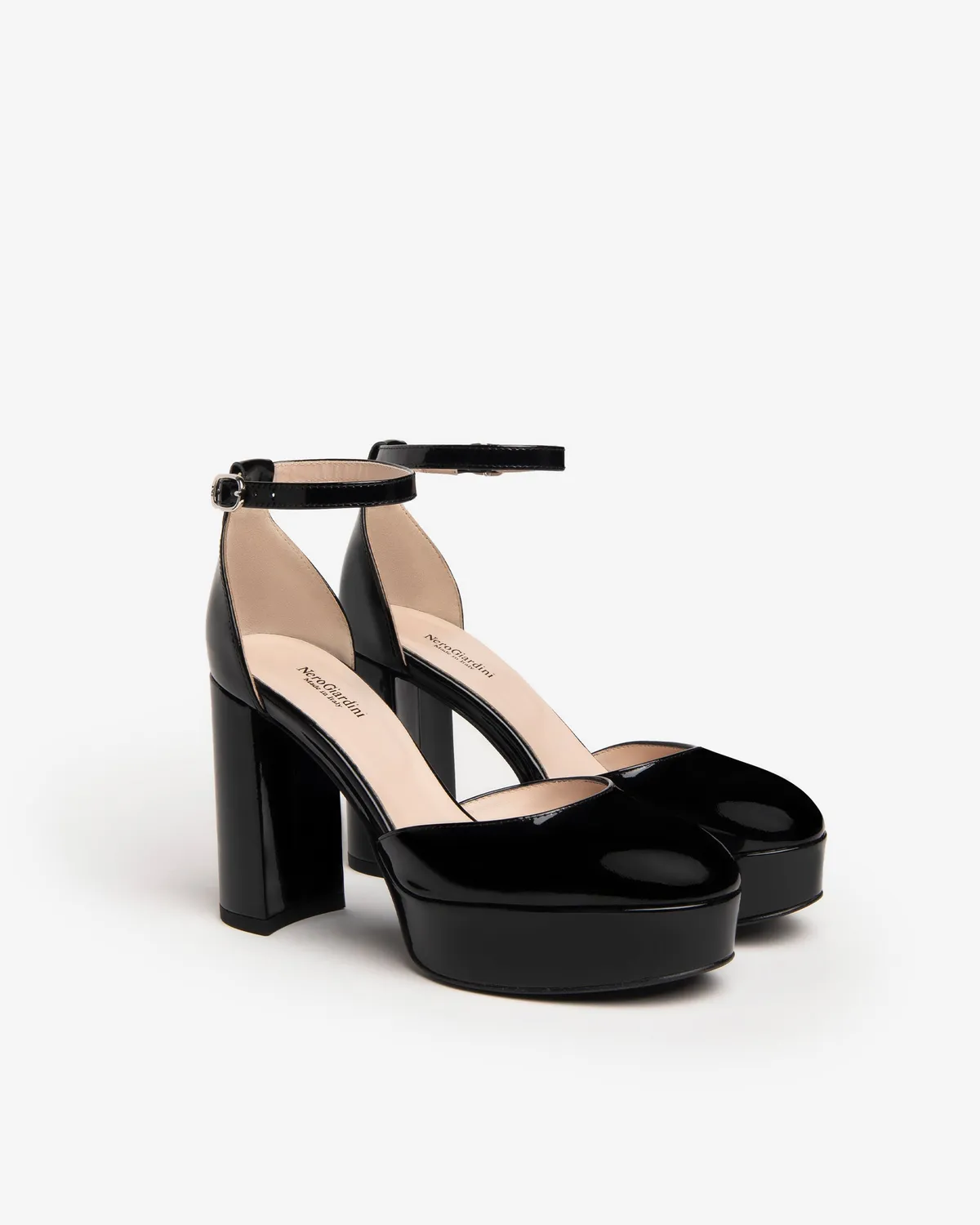 NeroGiardini pantofi piele lacuita dama glam