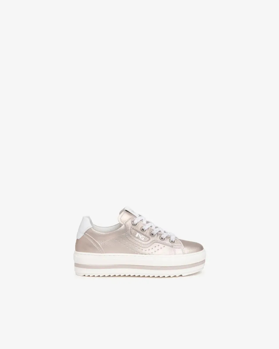 Sneakers fete NeroGiardini DryGo cu siret si fermoar