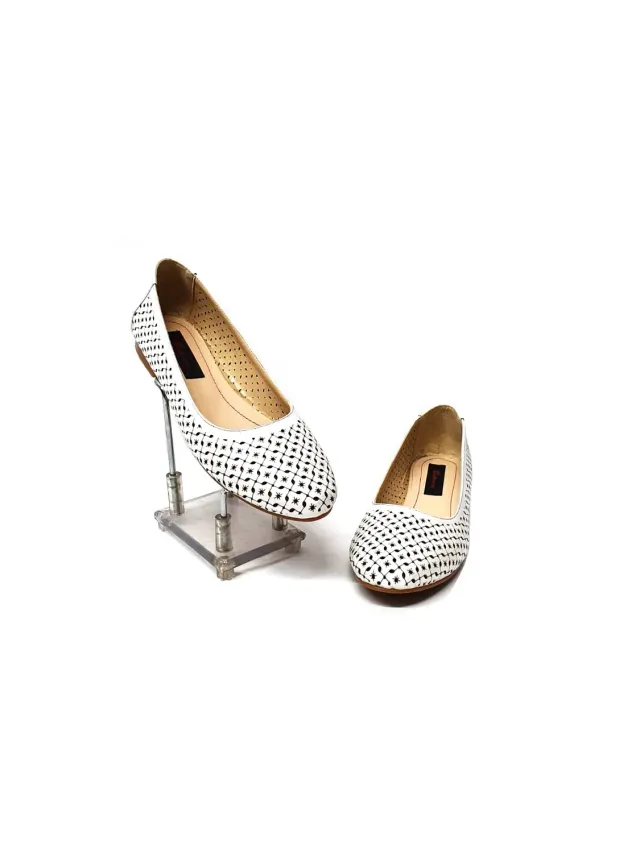 Catinca Shoes BL5 BS balerini dama piele naturala bej sidef