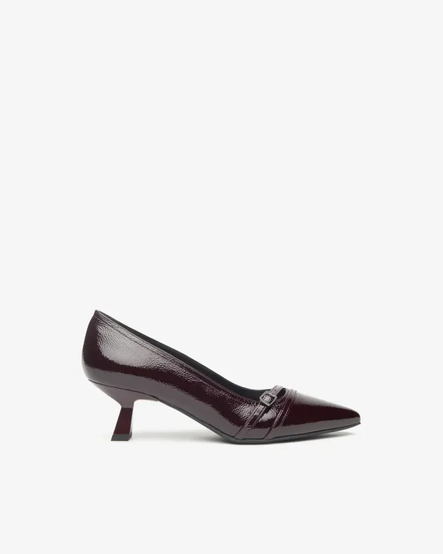 NeroGiardini pantofi dama lac cu toc eleganti