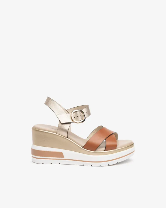 NeroGiardini sandale piele dama casual de vara