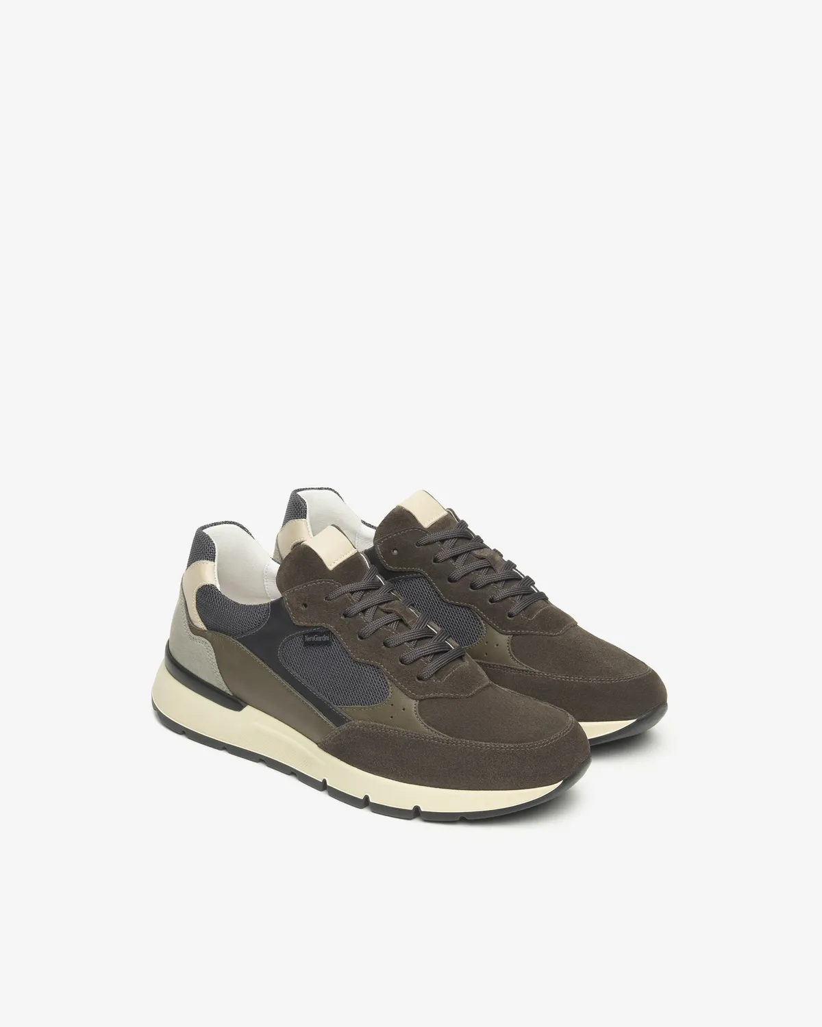 NeroGiardini Sneakers barbati piele intoarsa canvas 39-46