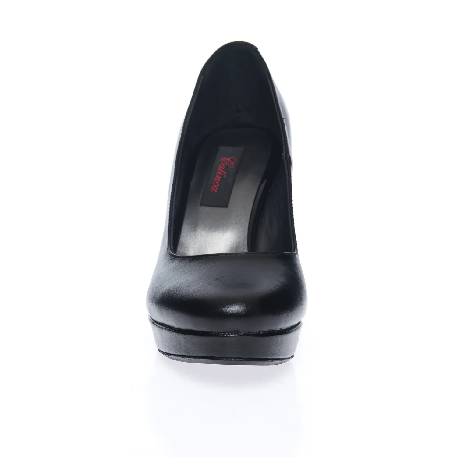 Catinca Shoes R3 N pantofi dama piele neagra box
