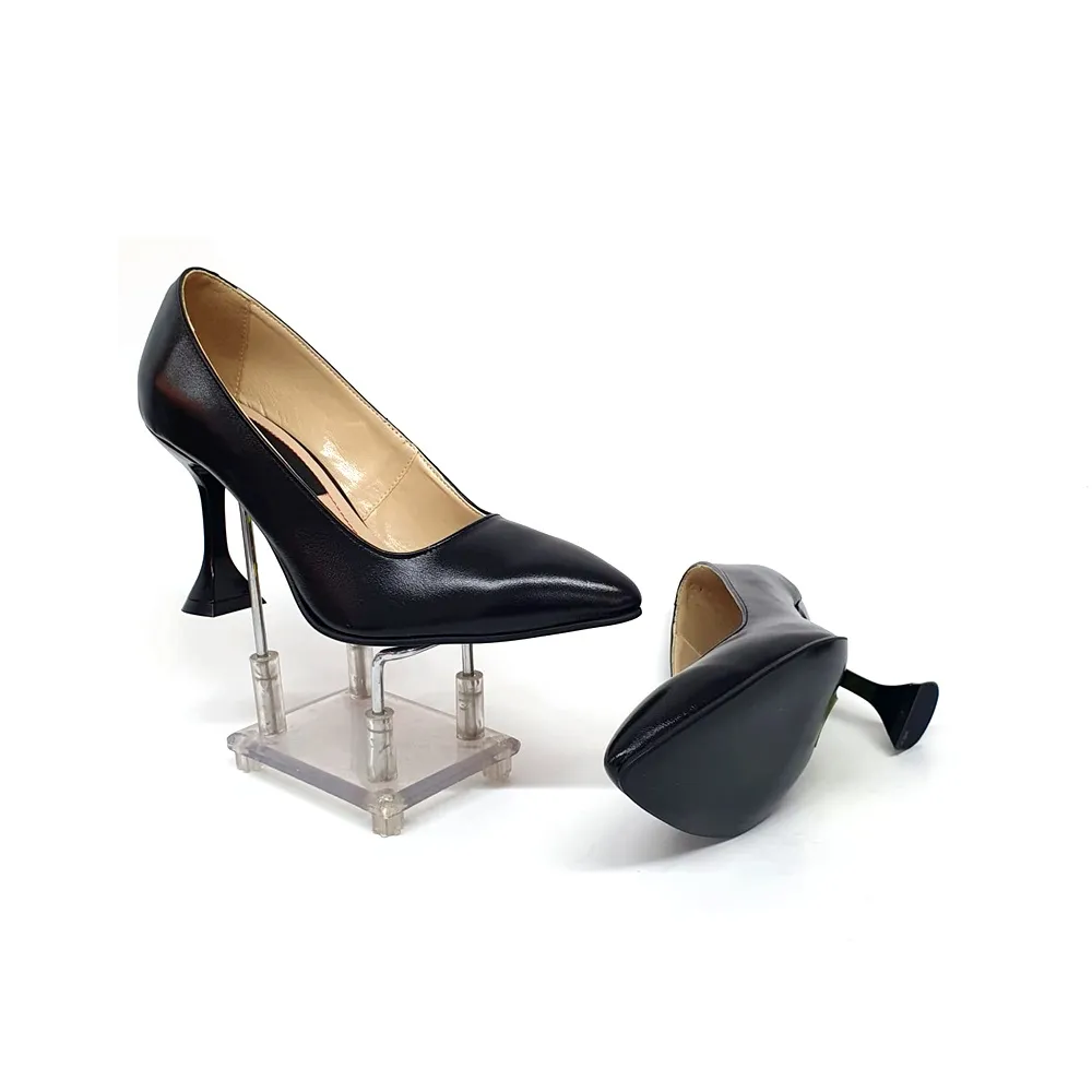 Catinca Shoes A16 NB pantofi piele naturala negru box