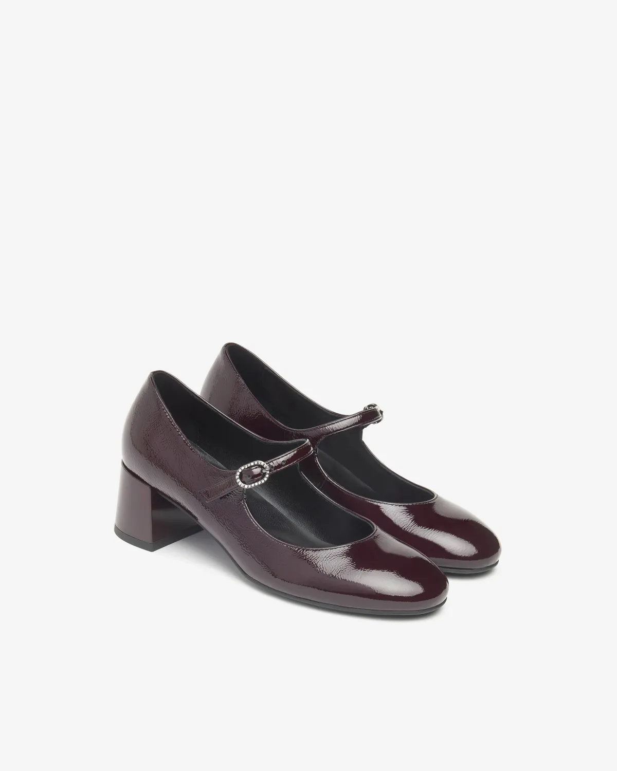 NeroGiardini pantofi lac damă Mary Jane eleganți