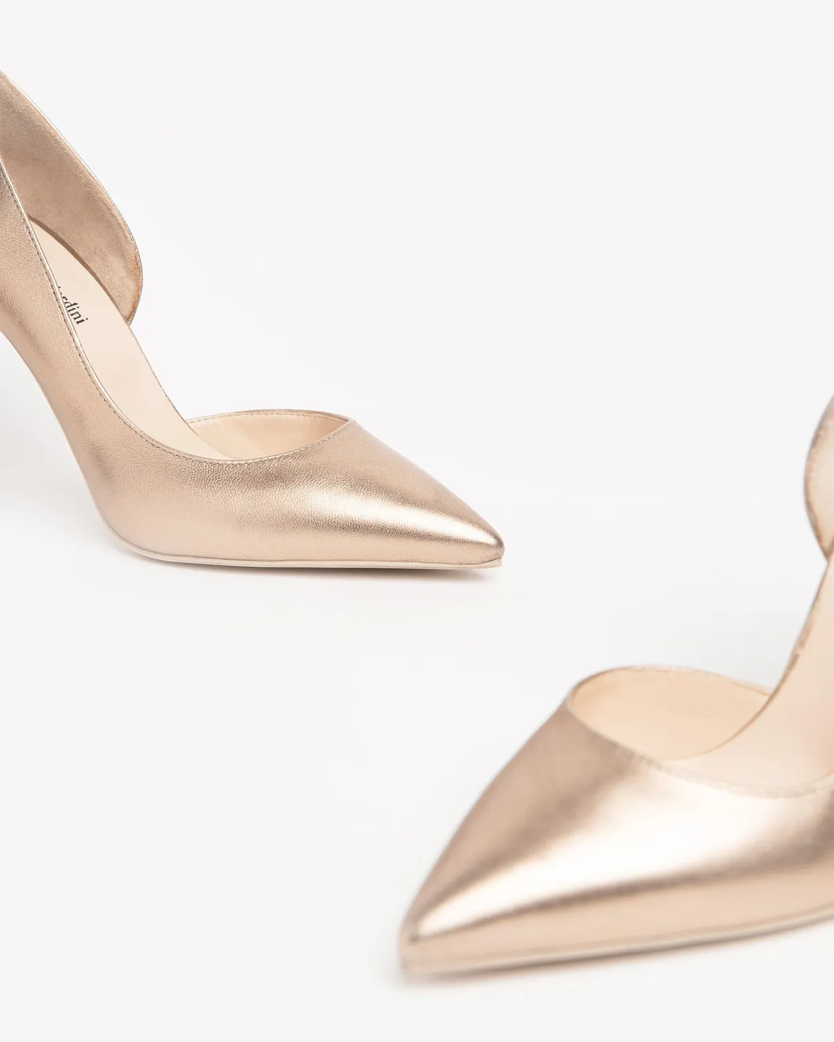 NeroGiardini pantofi stiletto piele neagră toc 95 mm