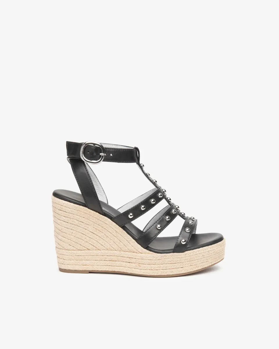NeroGiardini Sandale Dama Piele Toc Pana 10 cm