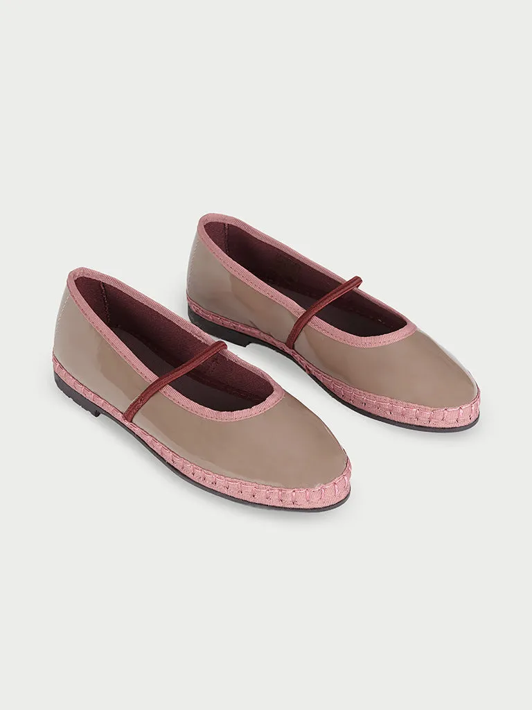 Flagelus Celie Brown pantofi copii maro