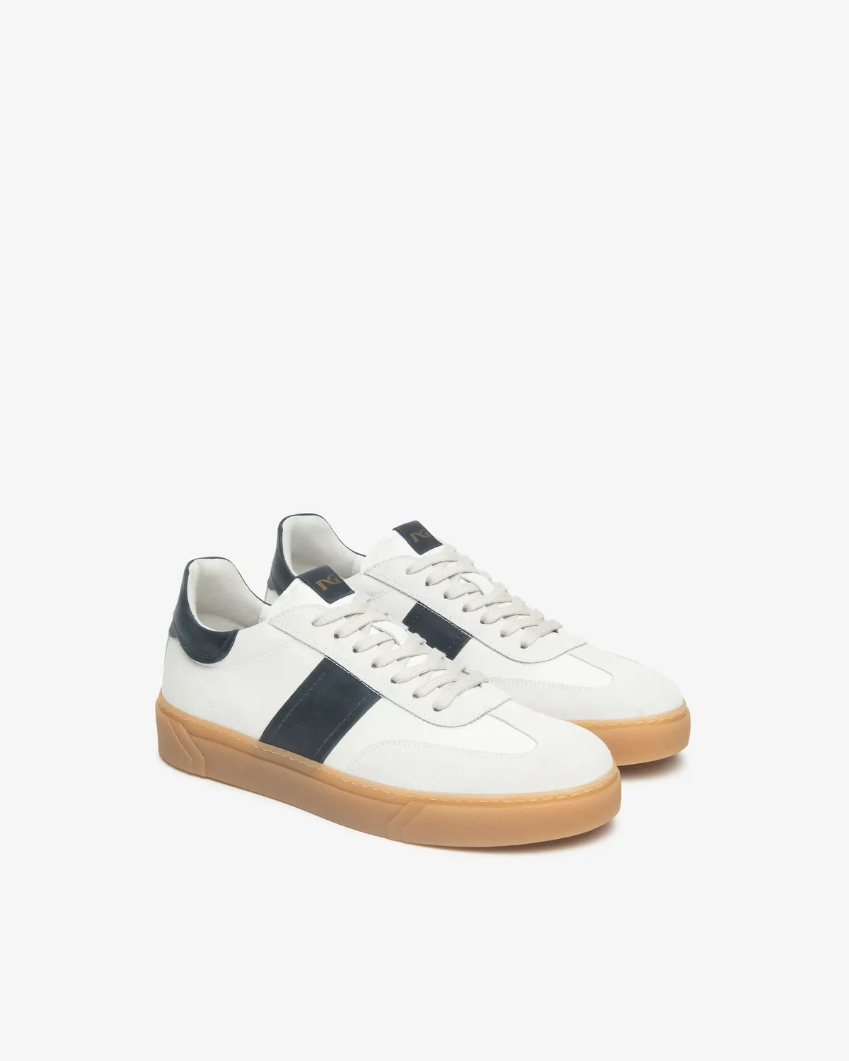 NeroGiardini sneakers barbati piele si intoarsa marimi 39-46