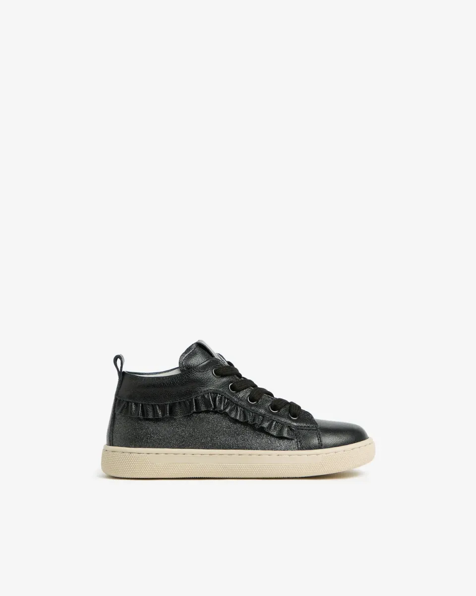 Sneakers piele fete NeroGiardini Junior usori