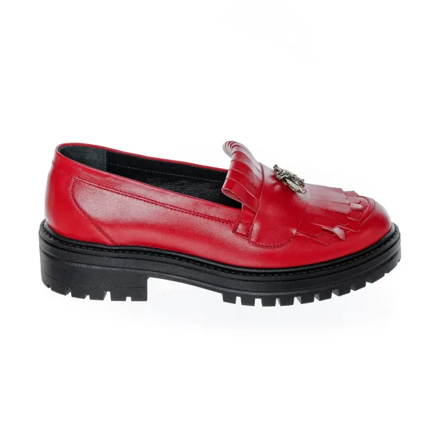 Catinca Shoes 301 RB pantofi piele roșu box