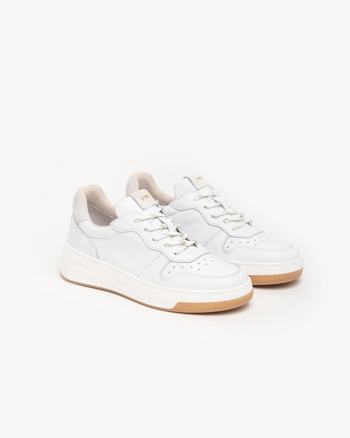 NeroGiardini Sneakers damă piele talpă 4cm mărimi 35-41