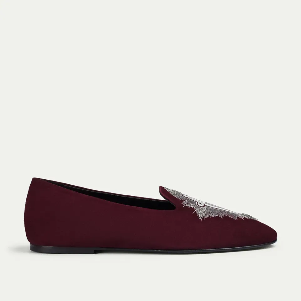 Cesare Paciotti Narciso slippers barbati bordo piele