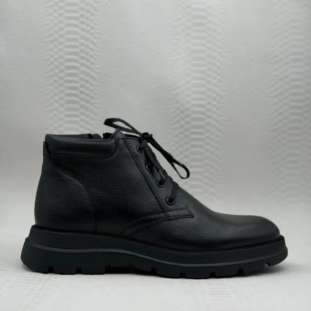 Lucas Shoes Ghete 390 ghete negru bizon piele