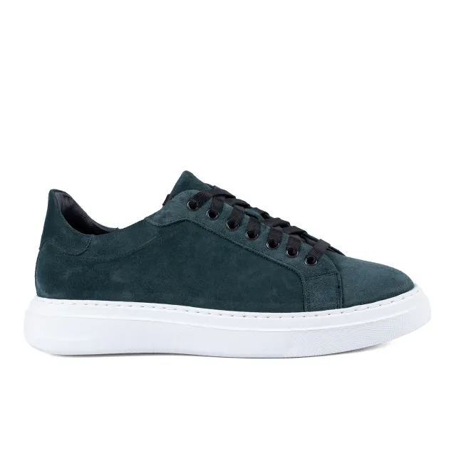 Lucas Shoes 510 Chile A sneakers verde închis velur