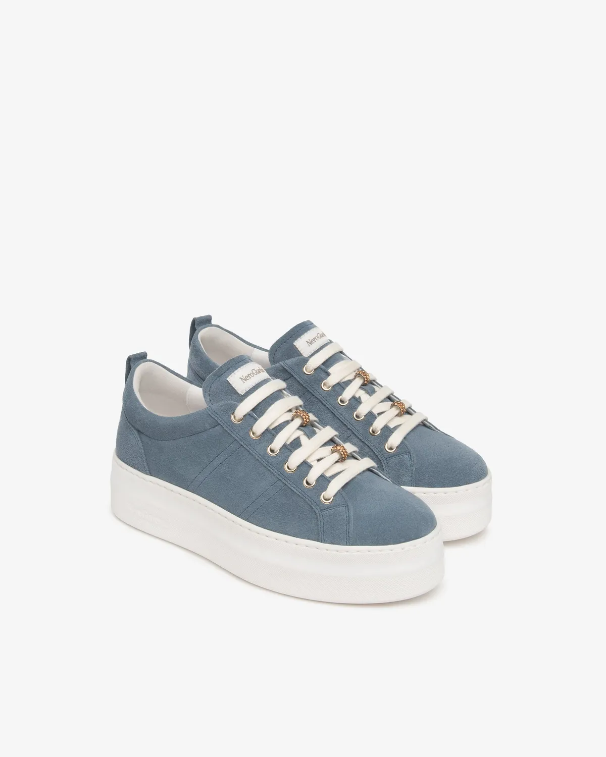 NeroGiardini sneakers dama piele intoarsa de vara