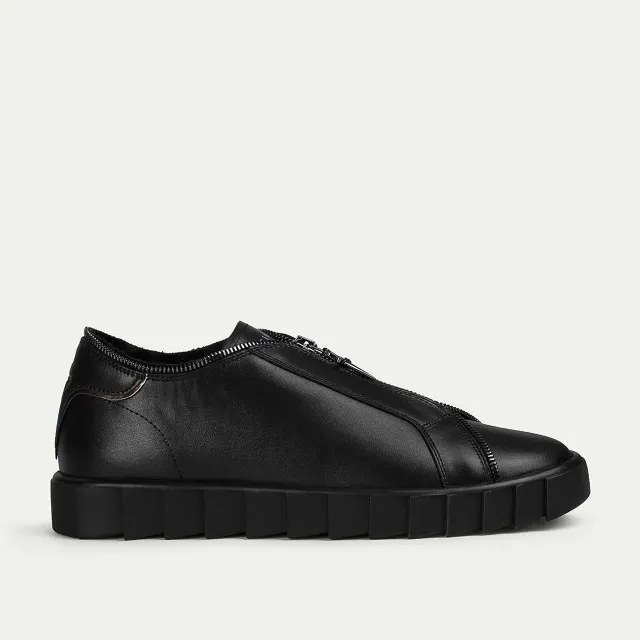 Cesare Paciotti Shark Zip sneakers barbati negri fermoar