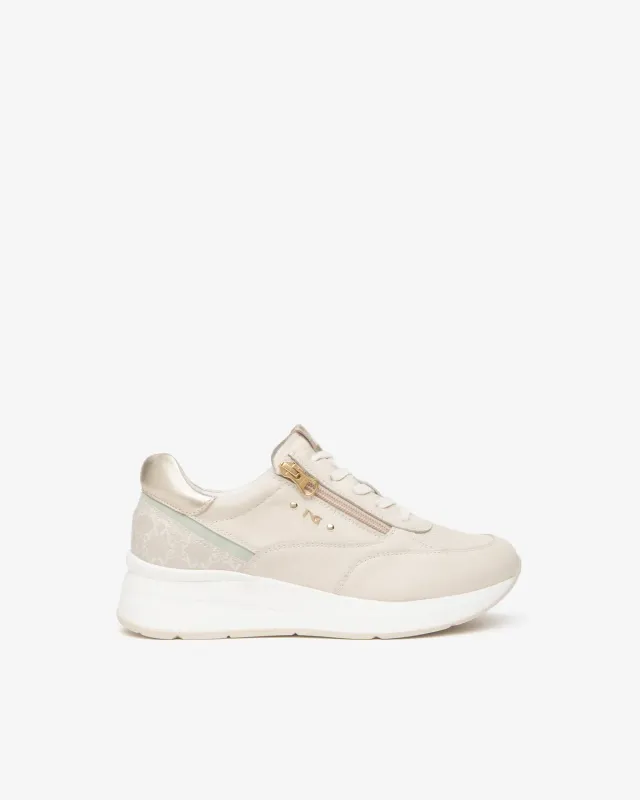 NeroGiardini sneakers dama piele branț memory