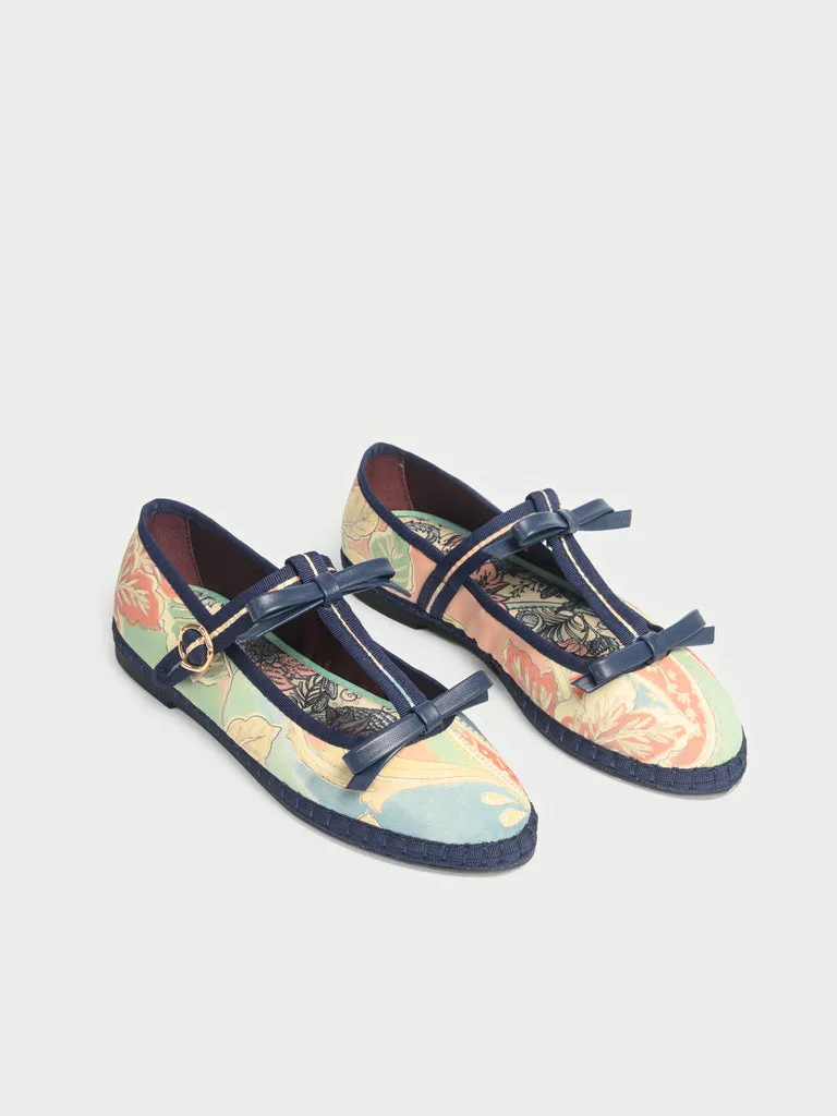 Flagelus Pierre Blue Sonata pantofi velur roz prafuit