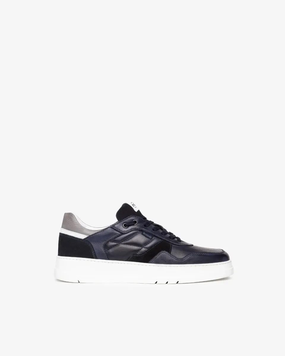 Sneakers bărbați NeroGiardini piele DryGo sport