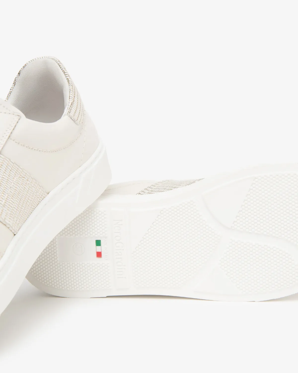 NeroGiardini sneakers damă piele și velur vară
