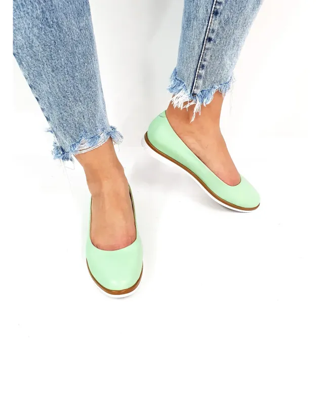 Catinca Shoes BL1 VN balerini dama vernil piele naturala