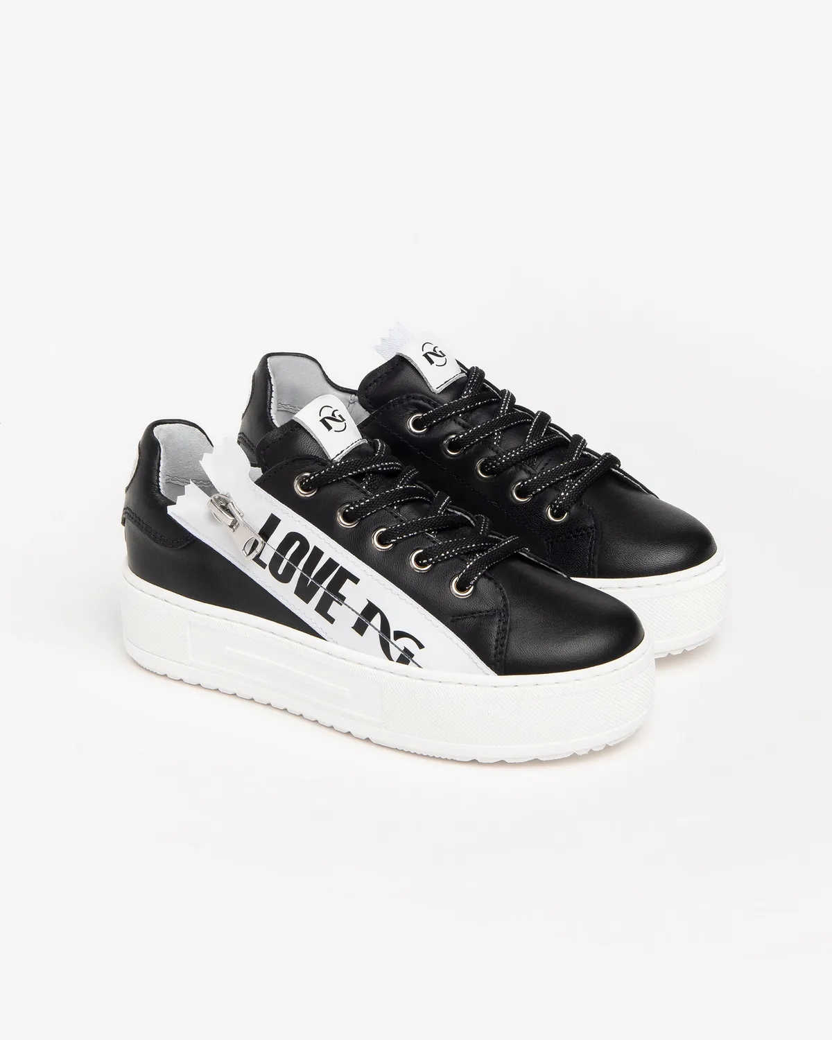 NeroGiardini Sneakers Piele Adolescente 31-39 Talpa Usoara