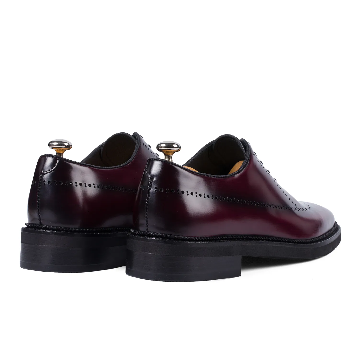 Lucas Shoes Elegant 906 pantofi piele bordo
