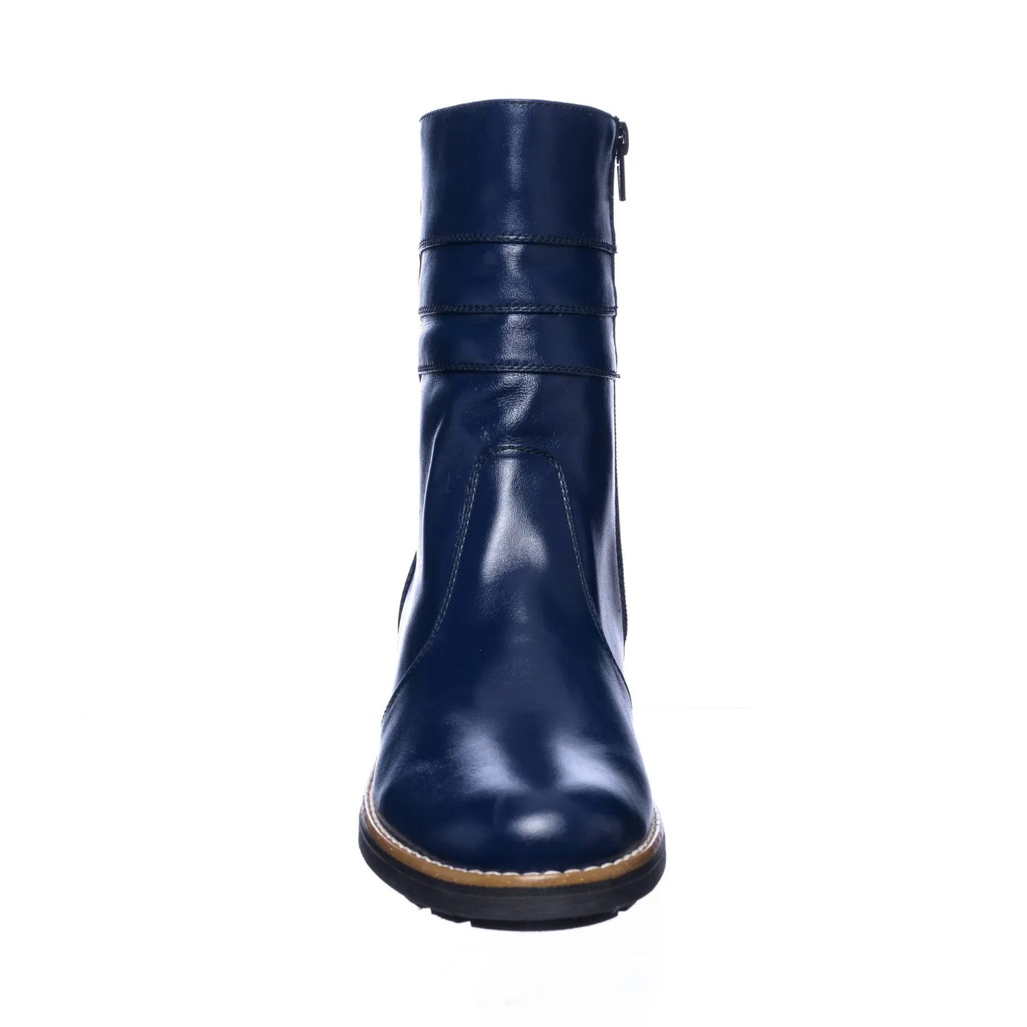 Catinca Shoes M10 BB ghete dama piele naturala bleu